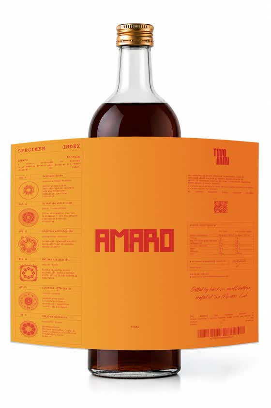 Amaro · formulă amară
