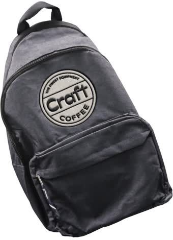 Backpack with the Craft Coffee patch
