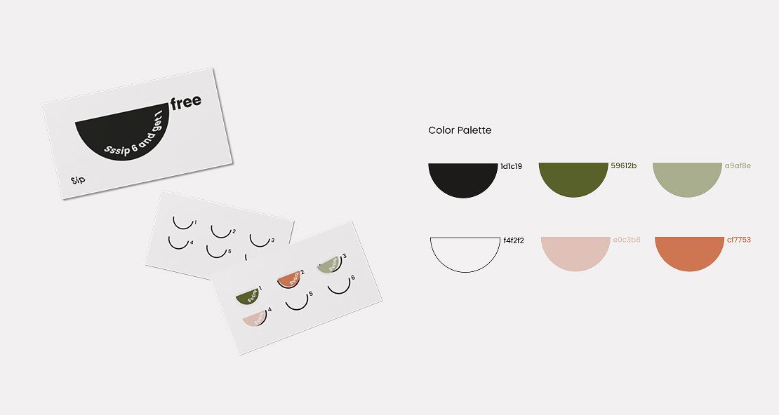 Loyalty cards and the colour palette