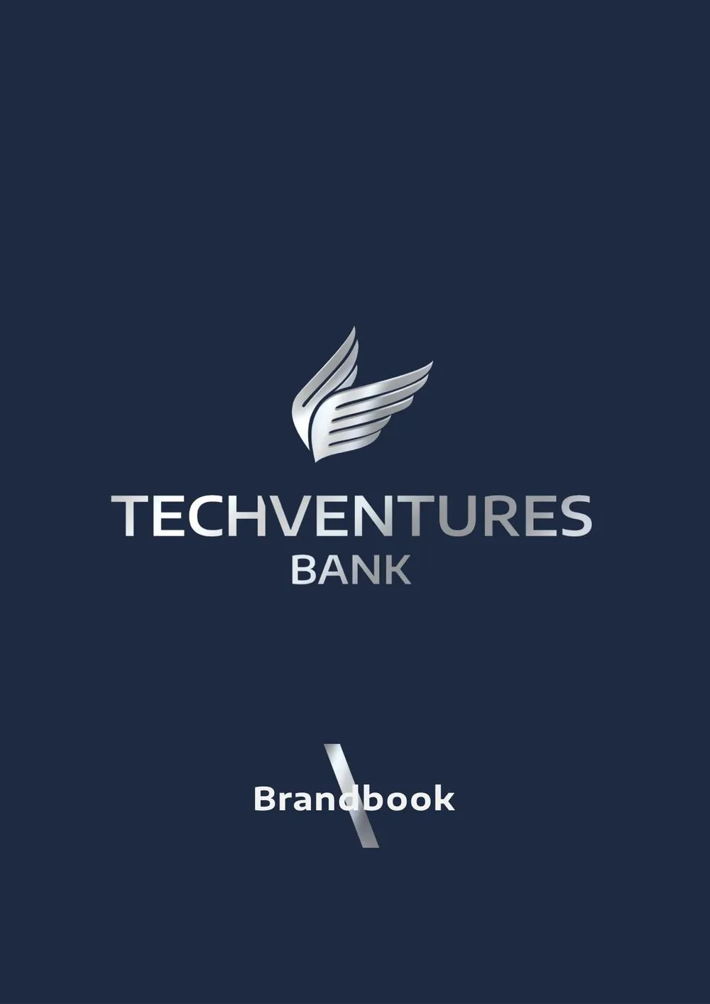 TechVentures Bank brandbook cover