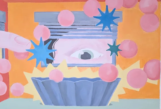 Mural at the Cromatic Studios studio