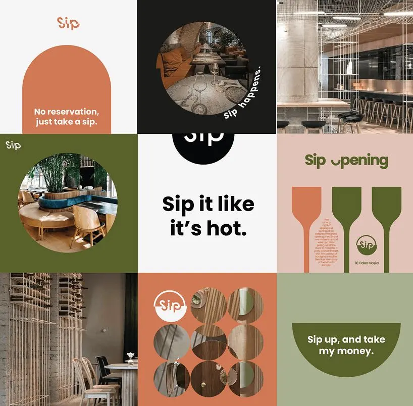 The Sip Instagram grid