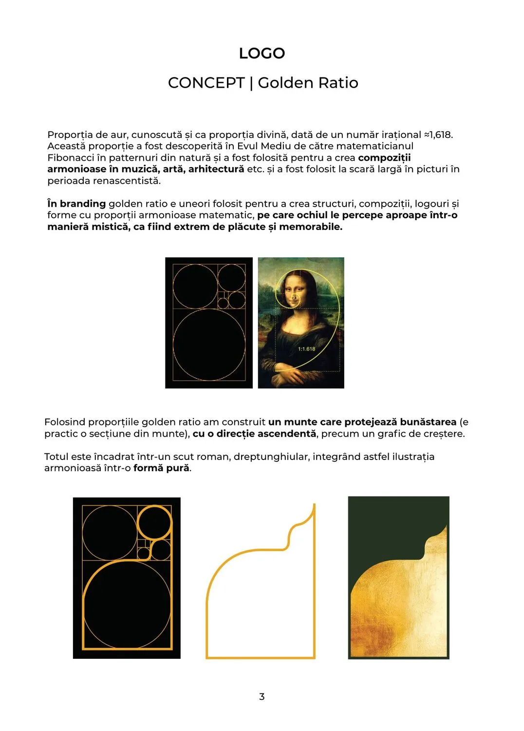Brandbook: the golden-ratio logo concept