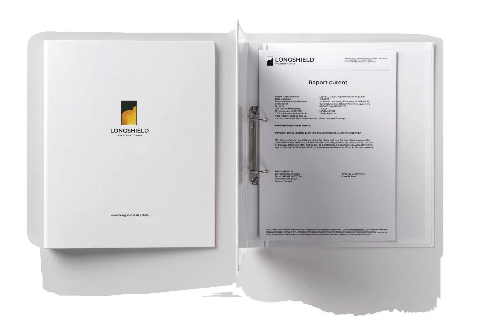 Longshield folders
