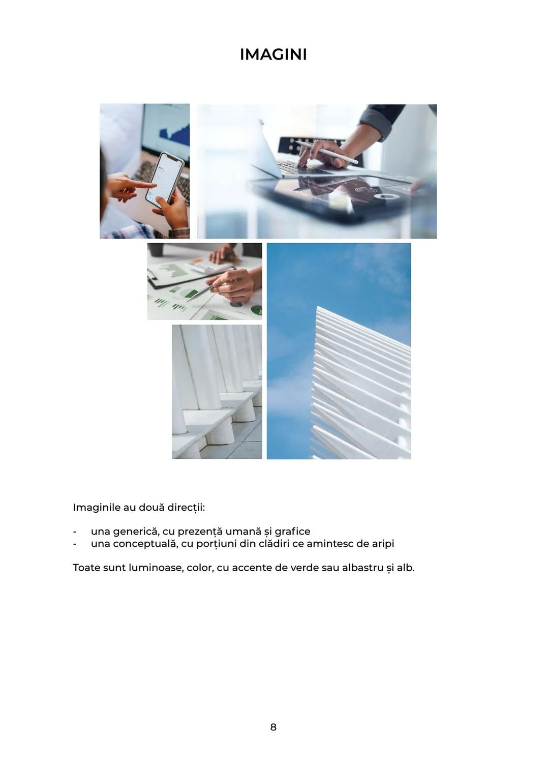 Brandbook: the two image directions