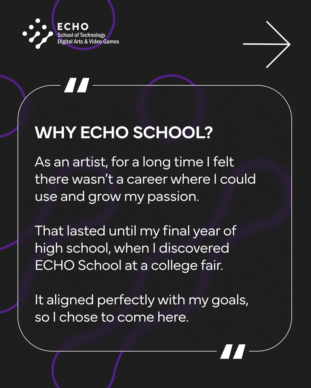 Slide: Why Echo School?