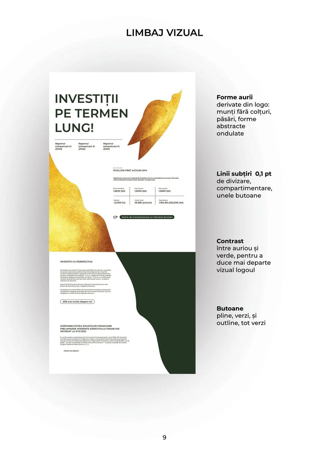 Brandbook: the visual language