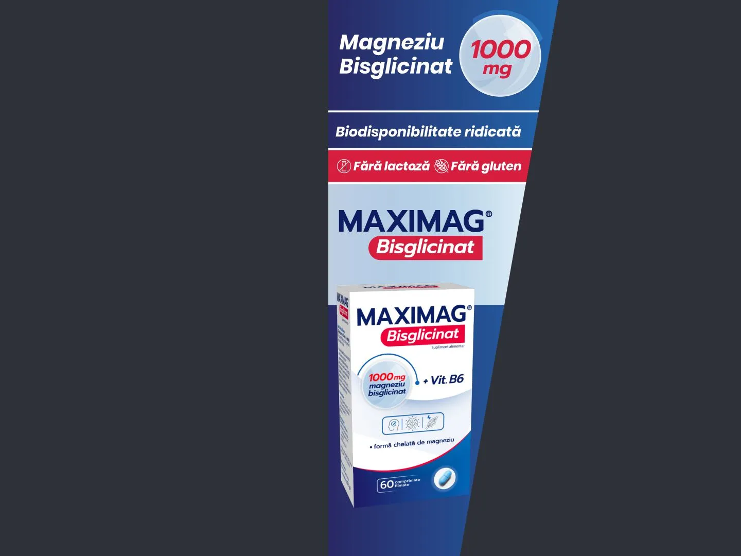 The Maximag wedge: a slanted card with the box and the claims