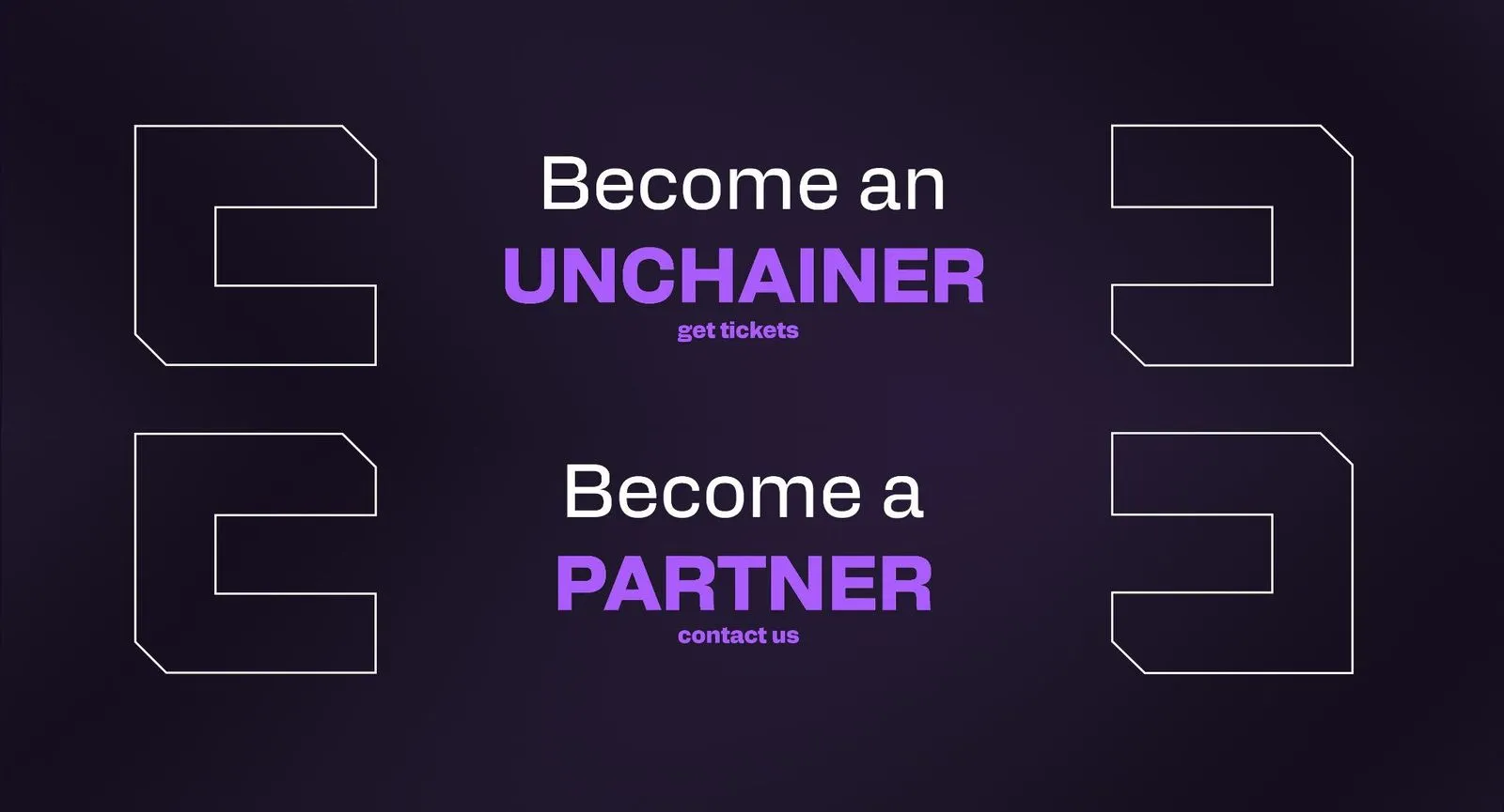 Primul design: become an unchainer, become a partner