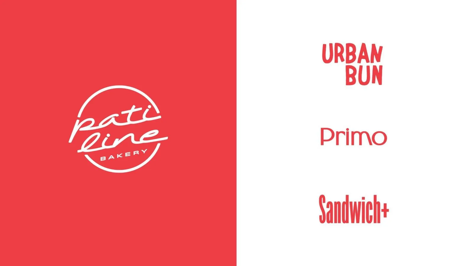 The seal on red, with Urban Bun, Primo and Sandwich+
