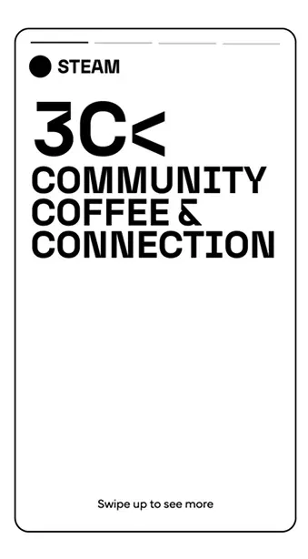 Poster: Community, coffee and connection