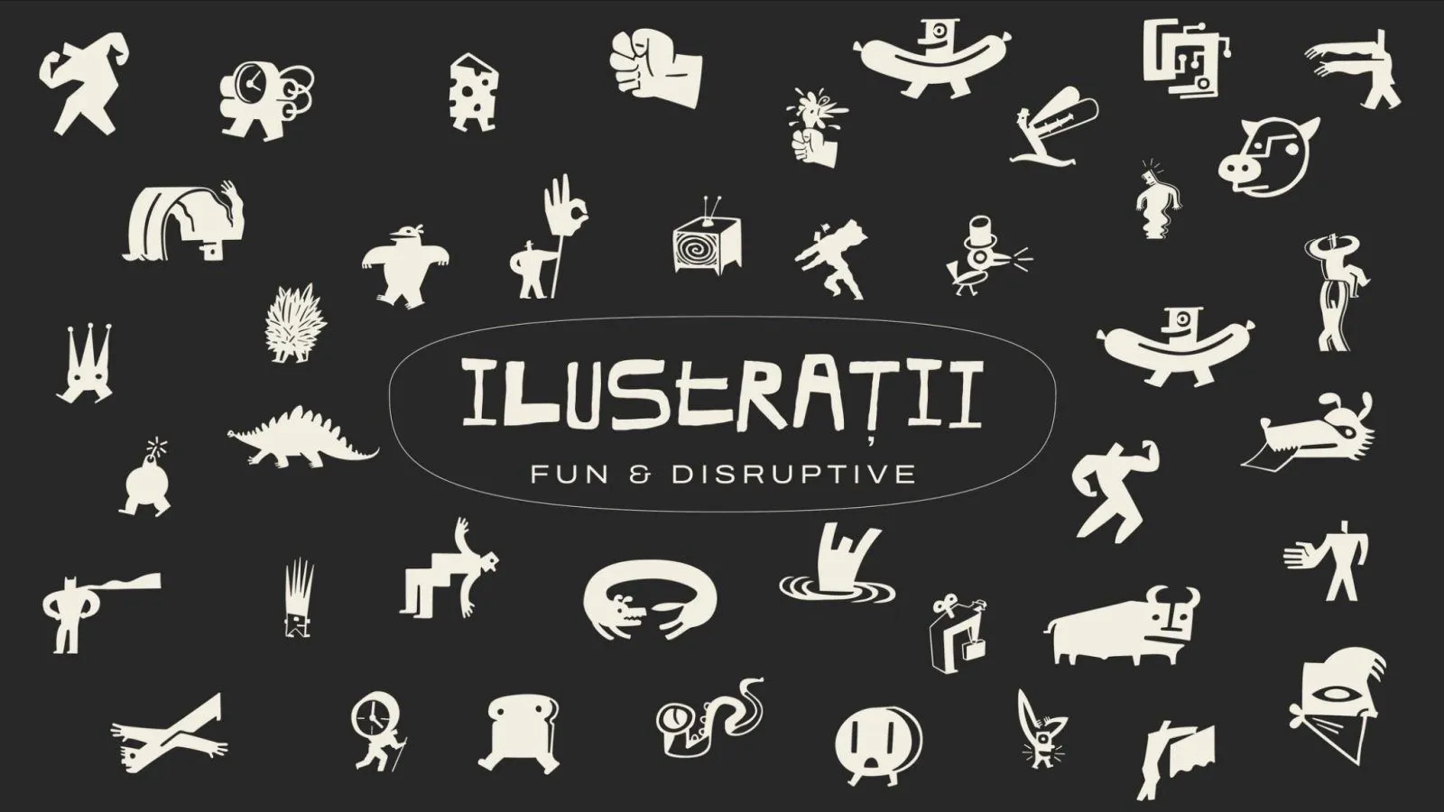 Type and illustrations