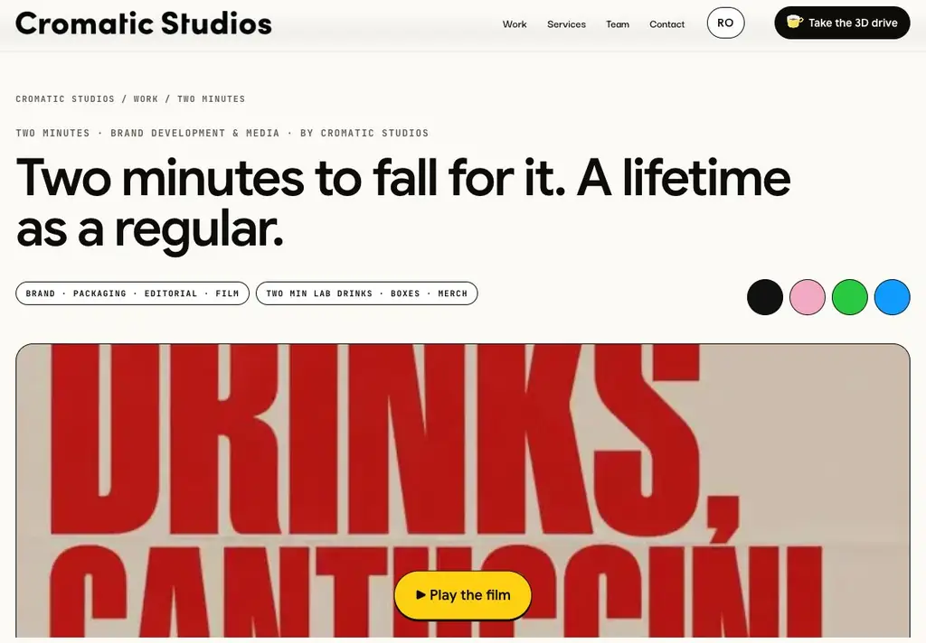 Two Minutes case study page