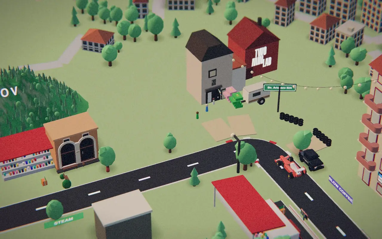 Race Day: asphalt roads and a red pit stop
