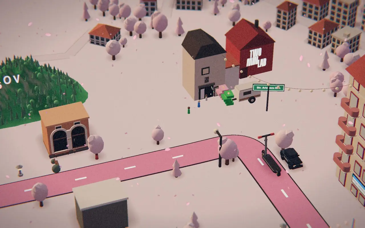 Sakura: pink roads and cherry trees